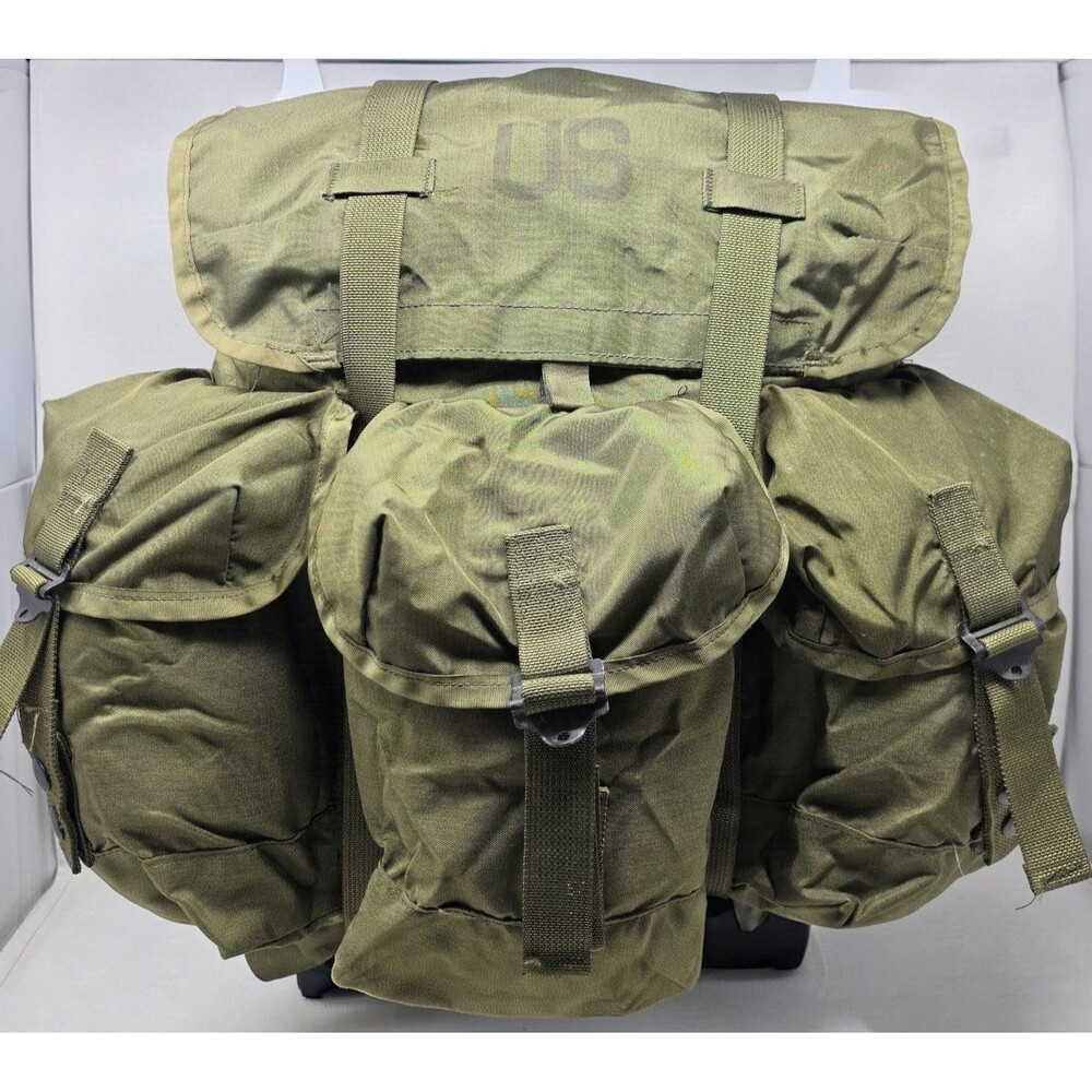 US Military LC-1 Alice Field Pack Combat Nylon Medium With Frame Straps Rucksack